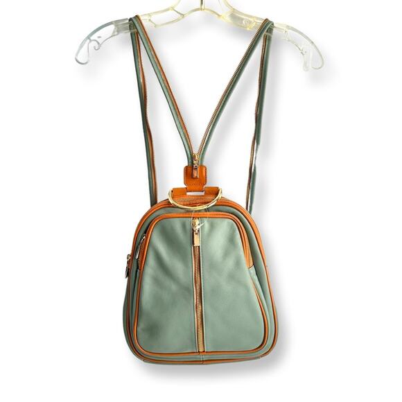 New Valentina Multi Pouch Genuine Leather Bag - Picture 3 of 13